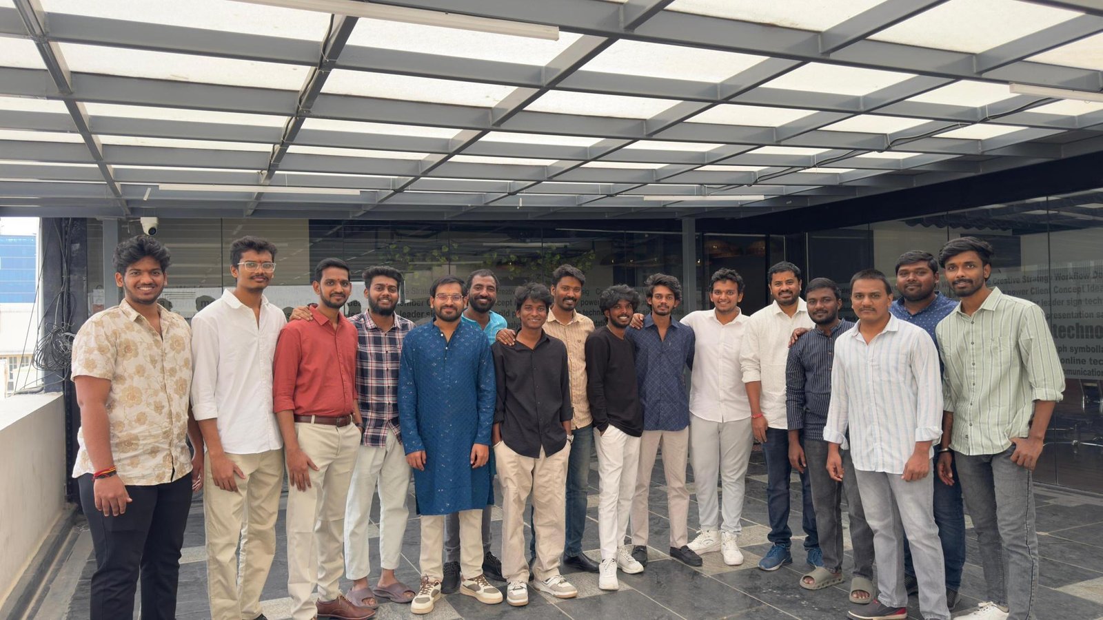 Festive Office Gathering